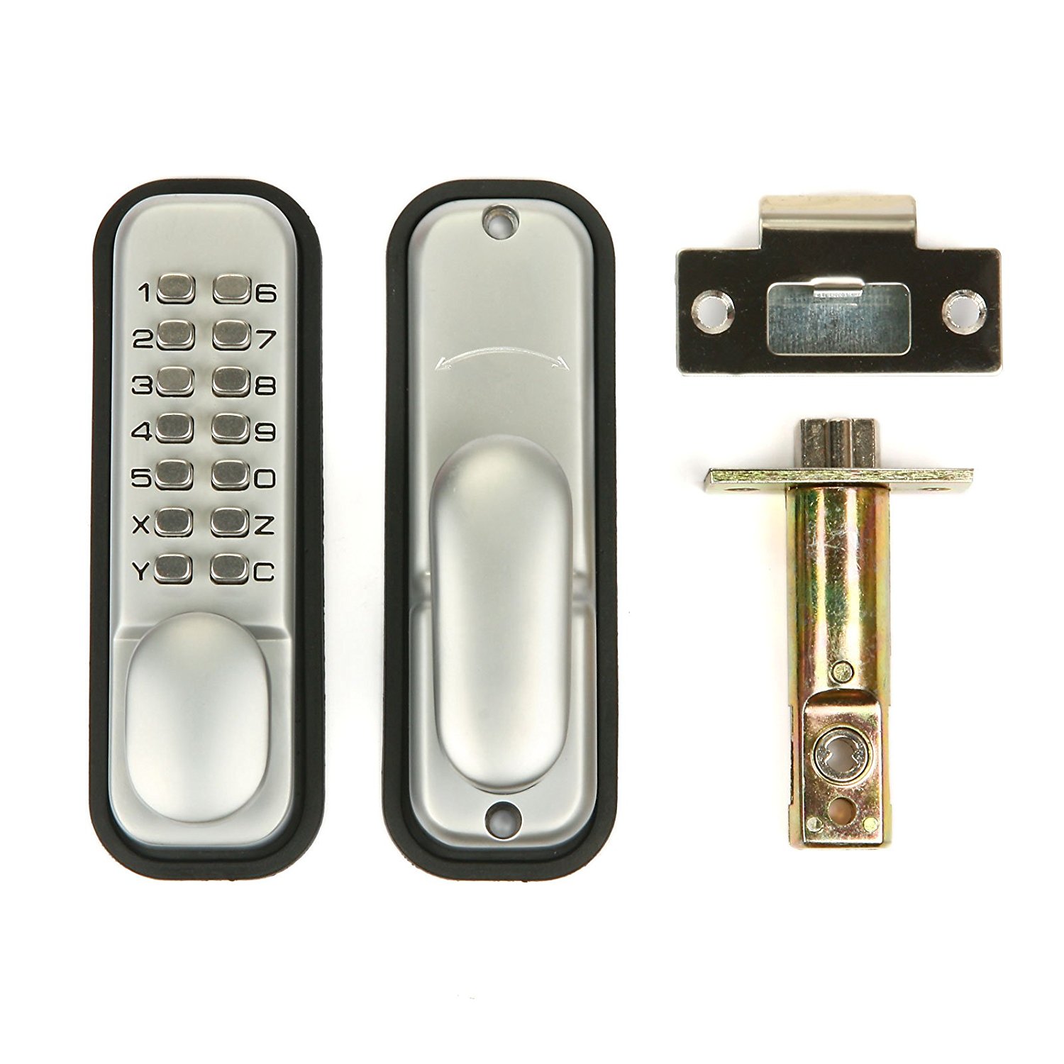 Weatherproof Mechanical Keyless Password Door Security Lock for Home