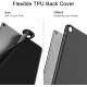 IPad 10.2 11 Pro 2019 2020  7th Pencil Holder Slim Smart TPU Soft Edge Case Black Color