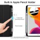 IPad 10.2 11 Pro 2019 2020  7th Pencil Holder Slim Smart TPU Soft Edge Case Black Color