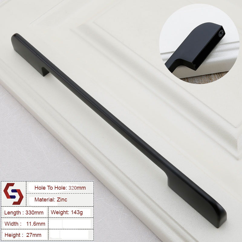 Zinc Kitchen Cabinet Handles Drawer Bar Handle Pull 128mm 224mm 192mm 320mm Zinc Kitchen Cabinet Handles Drawer Bar Handle Pull 128mm 224mm 192mm 320mm
