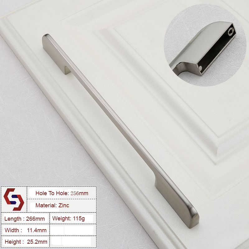 Zinc Kitchen Cabinet Handles Drawer Bar Handle Pull 128mm 224mm 192mm 320mm Zinc Kitchen Cabinet Handles Drawer Bar Handle Pull 128mm 224mm 192mm 320mm
