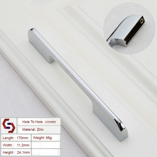 Zinc Kitchen Cabinet Handles Drawer Bar Handle Pull 128mm 224mm 192mm 320mm Zinc Kitchen Cabinet Handles Drawer Bar Handle Pull 128mm 224mm 192mm 320mm