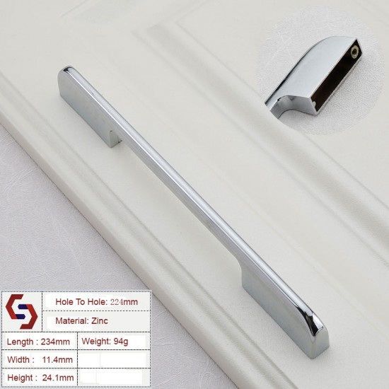 Zinc Kitchen Cabinet Handles Drawer Bar Handle Pull 128mm 224mm 192mm 320mm Zinc Kitchen Cabinet Handles Drawer Bar Handle Pull 128mm 224mm 192mm 320mm