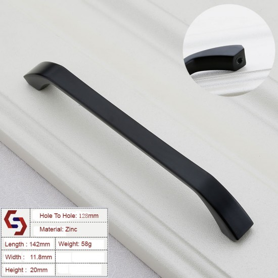 Zinc Kitchen Cabinet Handles Bar Drawer Handle Pull 96MM 128MM Zinc Kitchen Cabinet Handles Bar Drawer Handle Pull 96MM 128MM