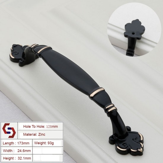 Zinc Kitchen Cabinet Handles Drawer Bar Handle Pull 96MM 128MM Zinc Kitchen Cabinet Handles Drawer Bar Handle Pull 96MM 128MM