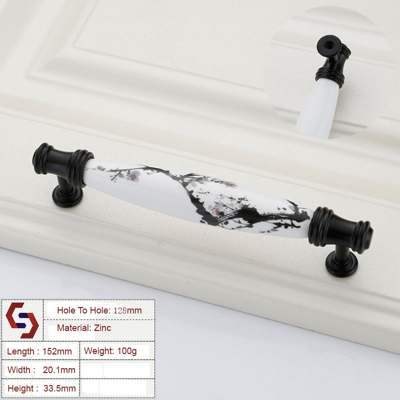 Ceramics Kitchen Cabinet Handles Bar Drawer Handle Pull 96 128 Ceramics Kitchen Cabinet Handles Bar Drawer Handle Pull 96 128