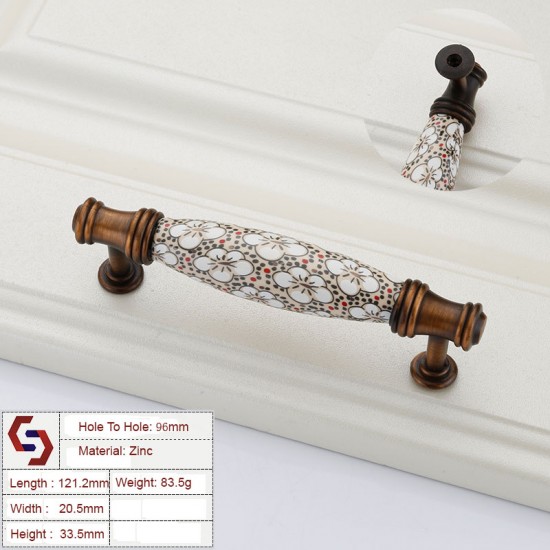 Ceramics Kitchen Cabinet Handles Bar Drawer Handle Pull 96 128 Ceramics Kitchen Cabinet Handles Bar Drawer Handle Pull 96 128