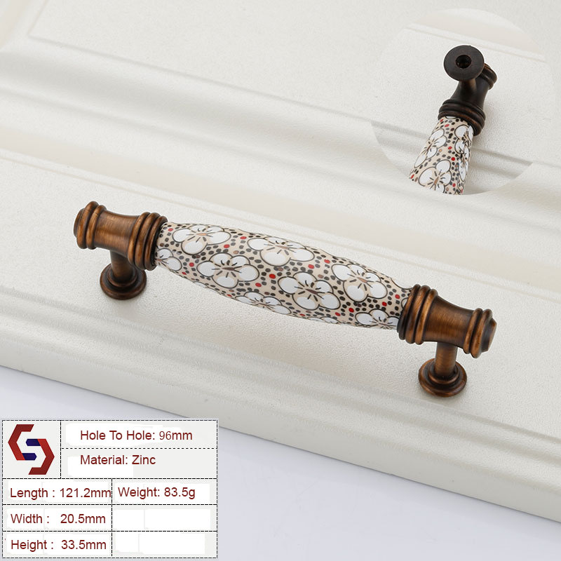 Ceramics Kitchen Cabinet Handles Bar Drawer Handle Pull 96 128 Ceramics Kitchen Cabinet Handles Bar Drawer Handle Pull 96 128