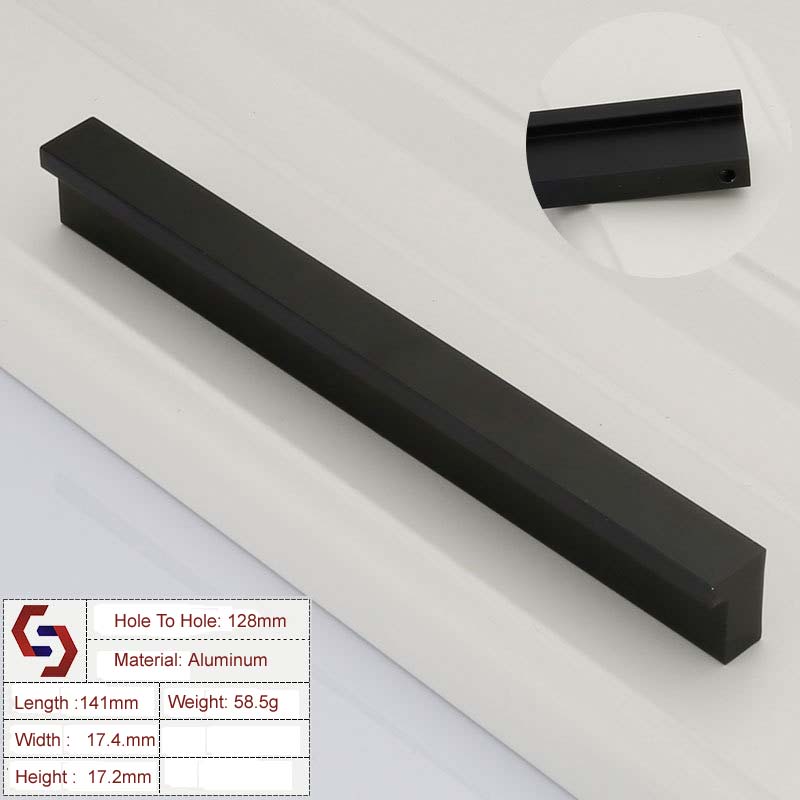 Zinc Kitchen Cabinet Handles Drawer Bar Handle Pull 96mm - 1160mm Zinc Kitchen Cabinet Handles Drawer Bar Handle Pull 96mm - 1160mm