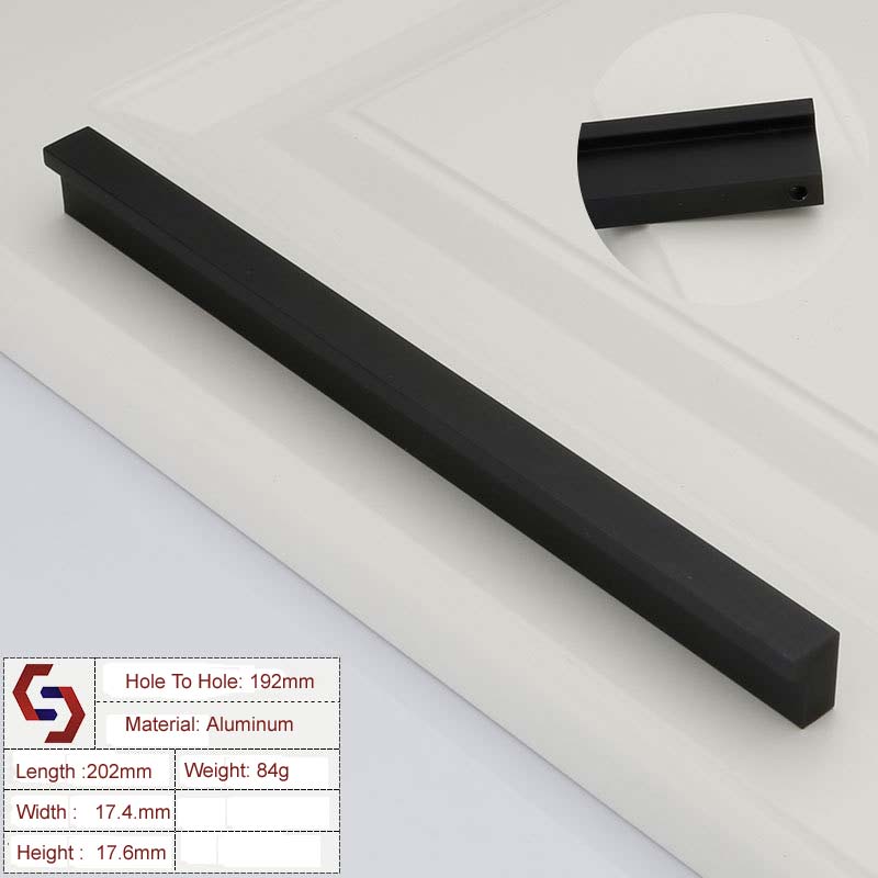 Zinc Kitchen Cabinet Handles Drawer Bar Handle Pull 96mm - 1160mm Zinc Kitchen Cabinet Handles Drawer Bar Handle Pull 96mm - 1160mm