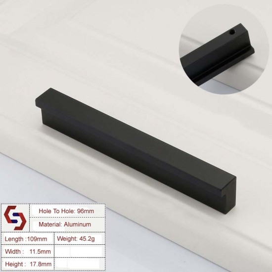 Zinc Kitchen Cabinet Handles Drawer Bar Handle Pull 96mm - 1160mm Zinc Kitchen Cabinet Handles Drawer Bar Handle Pull 96mm - 1160mm
