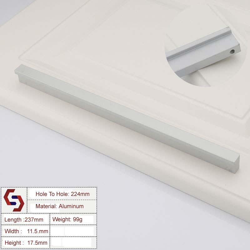 Zinc Kitchen Cabinet Handles Drawer Bar Handle Pull 96mm - 1160mm Zinc Kitchen Cabinet Handles Drawer Bar Handle Pull 96mm - 1160mm