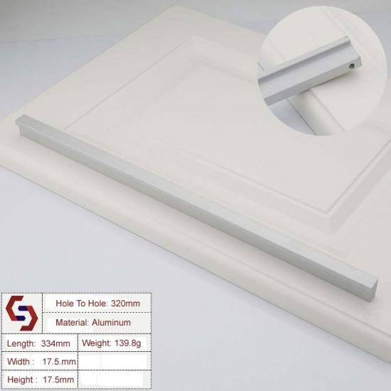 Zinc Kitchen Cabinet Handles Drawer Bar Handle Pull 96mm - 1160mm Zinc Kitchen Cabinet Handles Drawer Bar Handle Pull 96mm - 1160mm