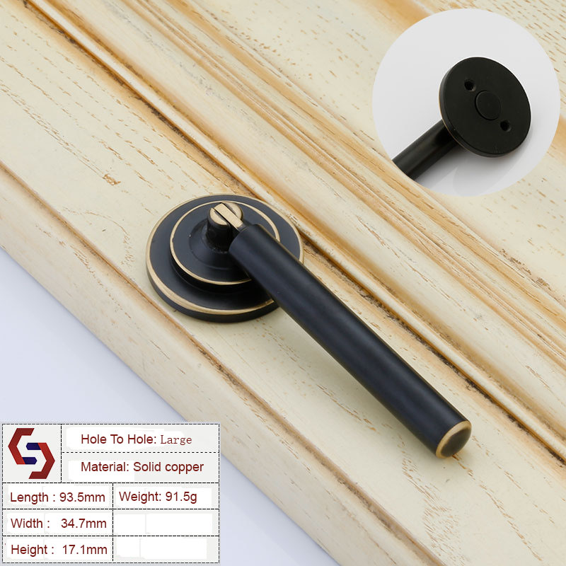 Solid Copper Kitchen Cabinet Door Handles Bar Drawer Handle Puller Solid Copper Kitchen Cabinet Door Handles Bar Drawer Handle Puller