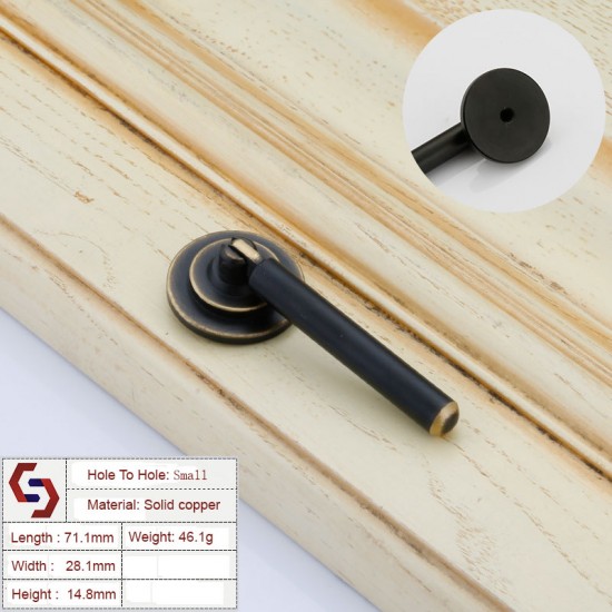 Solid Copper Kitchen Cabinet Door Handles Bar Drawer Handle Puller Solid Copper Kitchen Cabinet Door Handles Bar Drawer Handle Puller