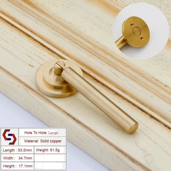 Solid Copper Kitchen Cabinet Door Handles Bar Drawer Handle Puller Solid Copper Kitchen Cabinet Door Handles Bar Drawer Handle Puller