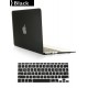 Matte Frosted Case Shell +Keyboard cover Mac MacBook Pro Air - Black Matte Frosted Case Shell +Keyboard cover Mac MacBook Pro Air - Black