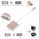 USB-C Type C USB 3.1 Male to VGA Female Monitor Projector Adapter Cable Macbook