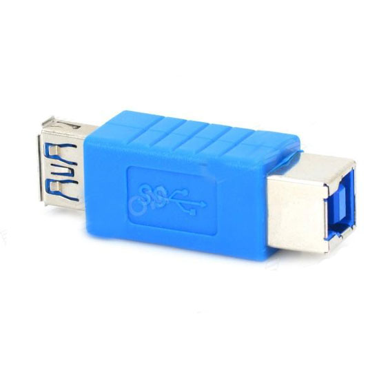 USB 3.0 Female to Printer Interface Female Adapter Extension Joiner Converter