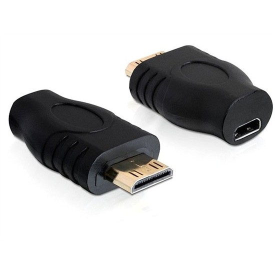 Gold Plated HDMI Male to Micro HDMI Female Connector Coupler Adapter Converter