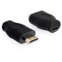Gold Plated HDMI Male to Micro HDMI Female Connector Coupler Adapter Converter