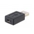 USB 2.0 A type male to Micro USB B type 5pin female Connector Adapter convertor