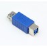 USB 3.0 A Female to B Female F/F Printer Female Data Converter Adapter Connector