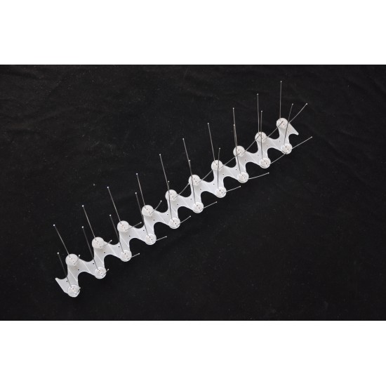 Bird Spikes - Polycarbonate zig-zag 10 metre bundle Bird Spikes - Polycarbonate zig-zag 10 metre bundle