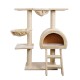 i.Pet 100cm Multi Level Cat Scratching Post - Beige i.Pet 100cm Multi Level Cat Scratching Post - Beige