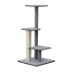 i.Pet 124cm Cat Scratching Post - Grey i.Pet 124cm Cat Scratching Post - Grey