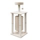 i.Pet 123cm Multi Level Cat Scratching Post - Beige i.Pet 123cm Multi Level Cat Scratching Post - Beige