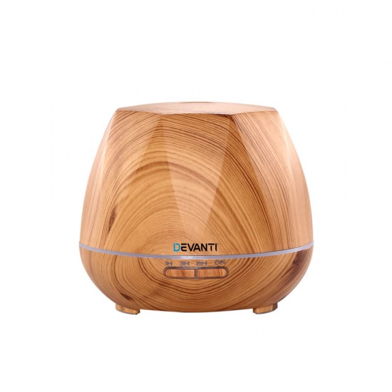 Ultrasonic Aroma Aromatherapy Diffuser Oil Electric LED Air Humidifier 400ml Light Wood Ultrasonic Aroma Aromatherapy Diffuser Oil Electric LED Air Humidifier 400ml Light Wood