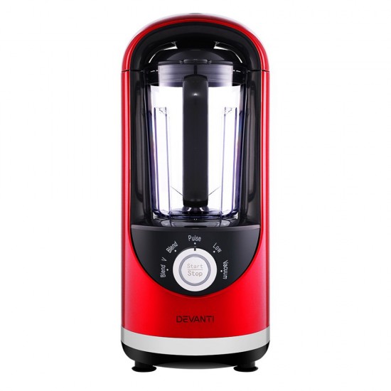 Vacuum Blender Commercial Juicer Mixer Food Processor Ice Crush Red Vacuum Blender Commercial Juicer Mixer Food Processor Ice Crush Red