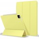 iPad Pro 11 Inch 2020 Soft Tpu Smart Premium Case Auto Sleep Wake Stand Cover Pencil holder Yellow