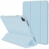 iPad Pro 11 Inch 2020 Soft Tpu Smart Premium Case Auto Sleep Wake Stand Cover Pencil holder ice blue