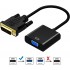 DVI to VGA Adapter,ABLEWE 1080p Active DVI-D to VGA Adapter Converter 24+1 Male to Female Adapter