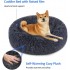 Soft Dog Bed Round Washable Plush Pet Kennel Cat Bed Mat Sofa Medium 60cm