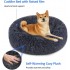 Soft Dog Bed Round Washable Plush Pet Kennel Cat Bed Mat Sofa Large 70cm