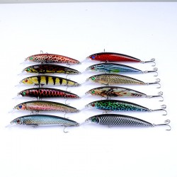 9x Popper Poppers 5.8cm Fishing Lure Lures Surface Tackle Fresh Saltwater