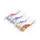 4X 8g Fishing Switchblade Blade VIBE VIB Metal Lures 50mm 4X 8g Fishing Switchblade Blade VIBE VIB Metal Lures 50mm