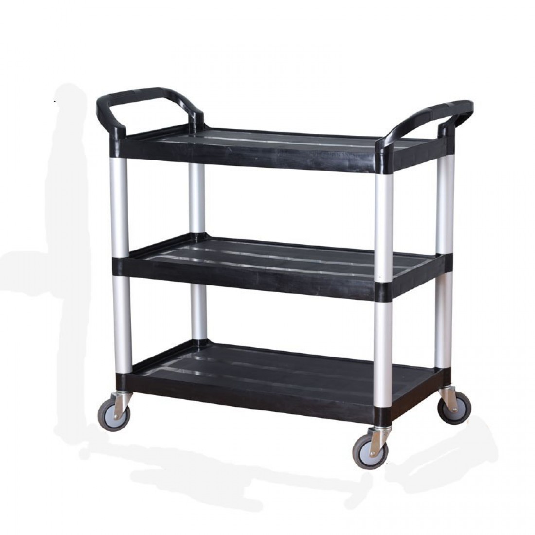 3 Tier Large Service Food Cart Restaurant Trolley Kitchen Catering