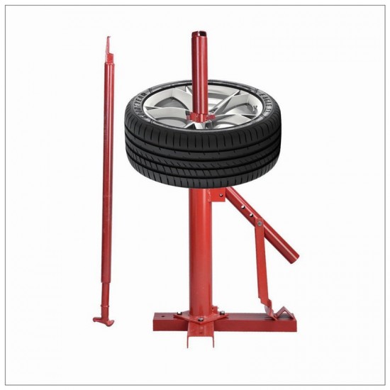 Manual Portable Hand Tire Changer Bead Breaker Tool Mounting Home Shop Auto NEW P/N: US-ET-TOOL004-RED2 SMT 