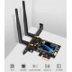 AX PCI WiFi Card WiFi 6 Dual Band 3000 Mbps AX200 PCIE Wireless WiFi Card with Bluetooth 5.1