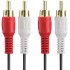 1.5M 2-RCA Male To Male Dual 2RCA Cable, 2 RCA Stereo Audio Cord Connector