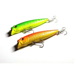 hard body to soft plastic lures to popper and squid lures