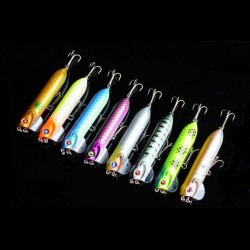8X 9.5cm Popper Poppers Fishing Lure Lures Surface Tackle Fresh Saltwater