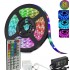 5050 RGB LED Strip Lights Waterproof SMD 300 IP65 5m 12V 44key IR Controller