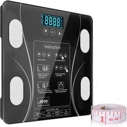 LCD Scales Body Weight Bathroom Bath room Body Fat Gym Fitness Scale BMI BMR