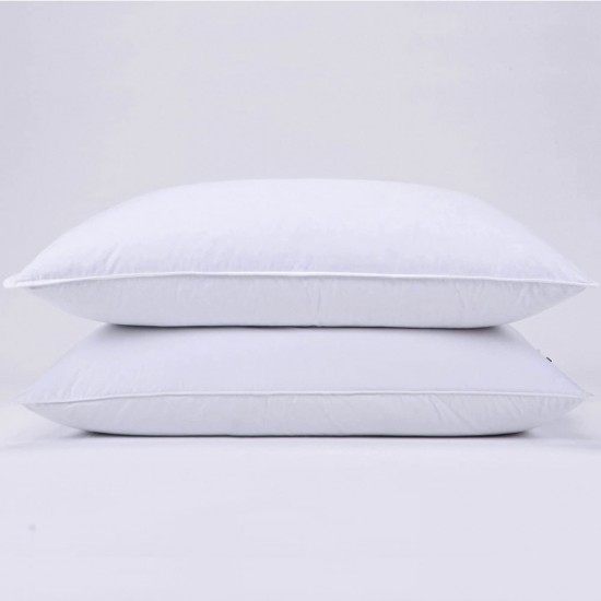 2 Premium Hotel 950g Pillows 74CM x 48CM Pillows Breathable Cotton