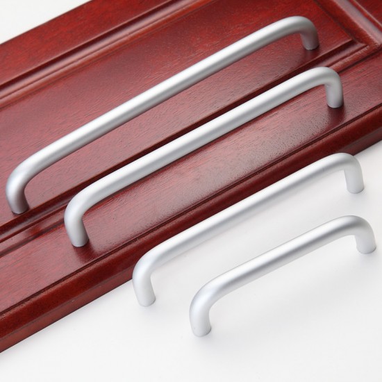 Aluminium Kitchen Cabinet Handles Drawer Bar Handle Pull 96mm128mm 160mm 192mm